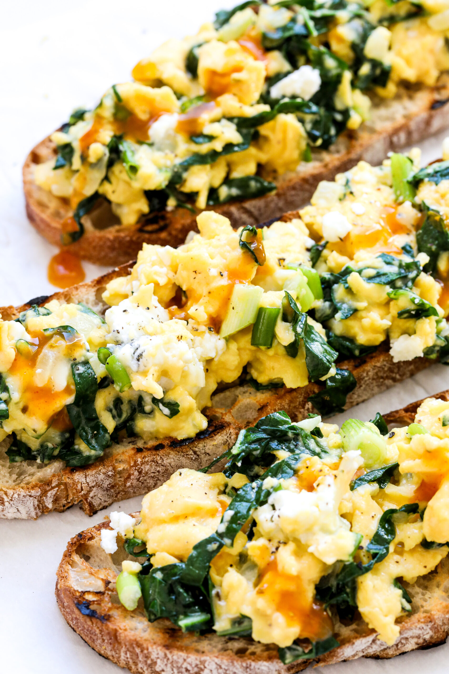 Scrambled Egg Toast